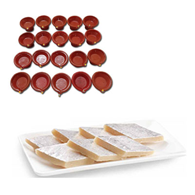 "Sweets and Diyas - code 17 - Click here to View more details about this Product